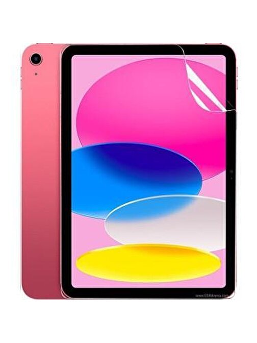 Ecr Mobile iPad 10. Nesil Uyumlu 12.9 inç Kırılmaz Nano Cam Ekran Koruyucu