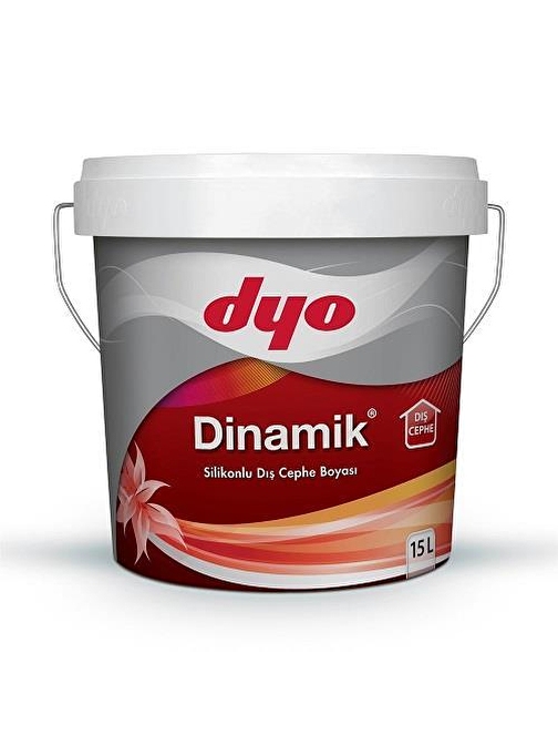 Dyo Dinamik Silikonlu Dış Cephe Boyası 15 lt  Yayla Yeşili