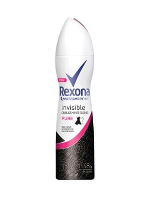 Rexona Deodorant 150ml Invısıble Black+whıte Pure