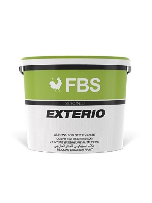 Fbs Exterio Silikonlu Dış Cephe Boyası 3.5 kg Açelya