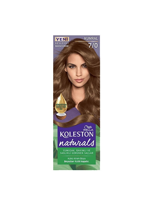 Koleston Naturals  7/0 Kumral Kalıcı Krem Boya