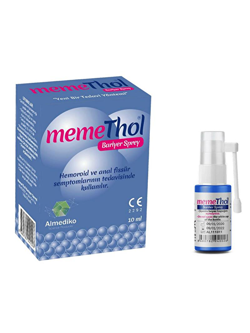 Memethol Hemoroid Bariyer Sprey 10 Ml