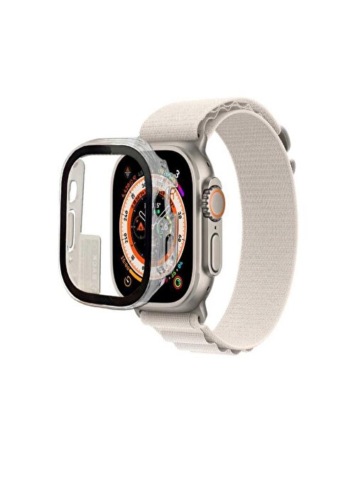 Ceponya Apple Watch Ultra 49 mm Gard 01 Kasa Ve Ekran Koruyucu