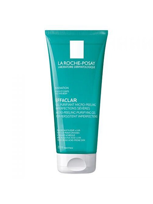 La Roche Posay Effaclar Vücut için Mikro Peeling Jel 200 ml