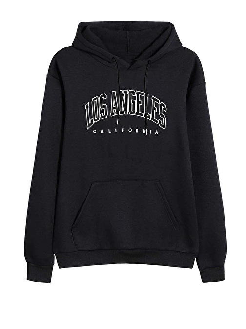 Unisex Los Angles Baskılı Sweatshirt