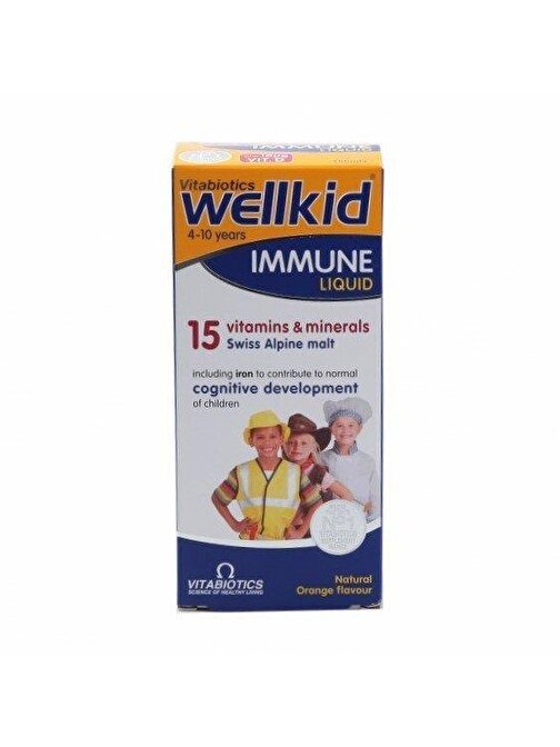Vitabiotics Wellkid Multivitamin Liquid Şurup 150 Ml
