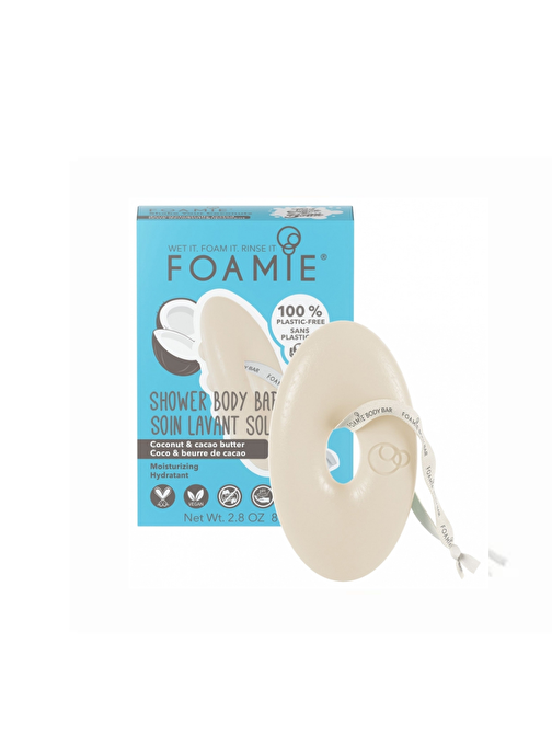 Foamie Shake Your Coconuts Body Bar Nemlendirici Duş Jeli 80 gr