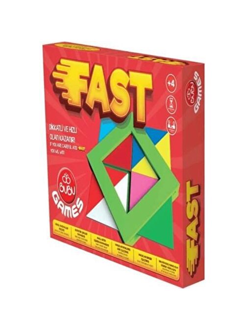 Bu-Bu Eğitici Oyun Fast 5 - 7 Yaş