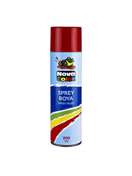 Nova Color Sprey Boya 200 ml Kırmızı NC-801