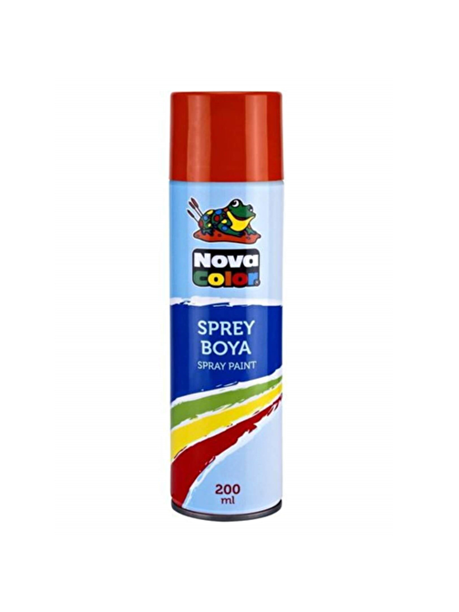 Nova Color Sprey Boya 200 ml Turuncu NC-807