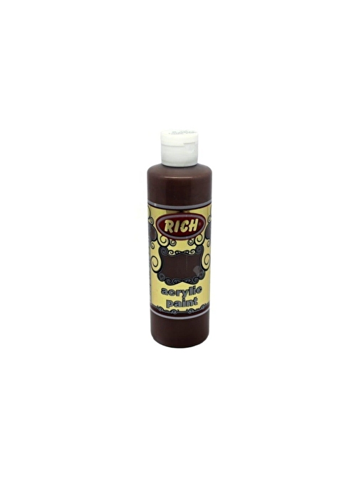 Rich Akrilik 8216 Sıvı Ebru Boyası 30 ml Kahverengi