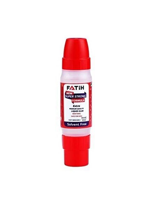 Fatih Fatih Sıvı Yapıştırıcı Solventsiz Çift Uçlu Şeffaf 30 Ml