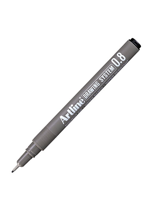 Artline Çizim Kalemi 0.8 mm Siyah Ek238