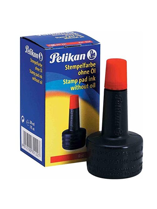 Pelikan Istampa Mürekkebi 28 Ml Kırmızı 351221