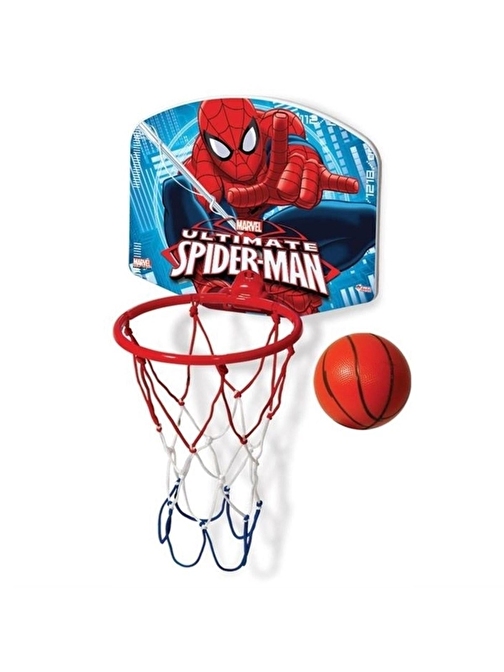 Dede Spiderman 01495 Park Bahçe İçin Plastik Küçük Basketbol Potası 4 - 6 Yaş