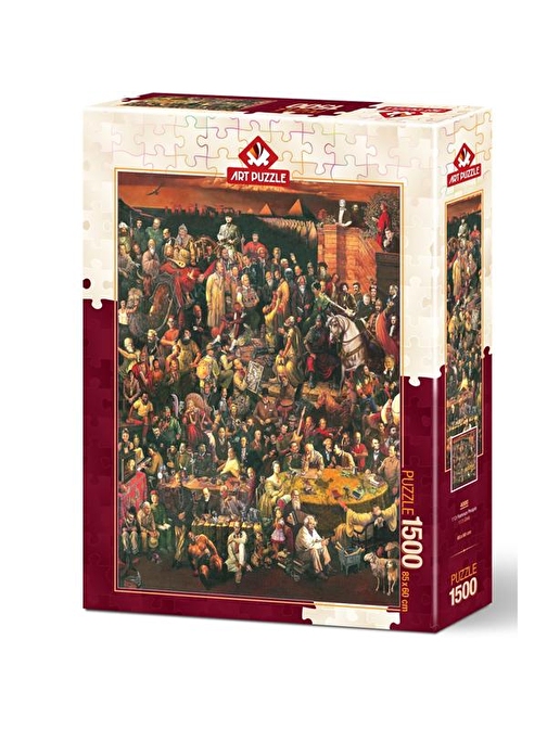 Art Puzzle 1500 Parça 113 Ünlü 4000