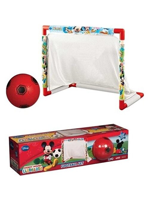 Nusrat Bilişim Mickey Mouse 03014 Park Bahçe İçin Plastik Futbol Seti 4 - 6 Yaş