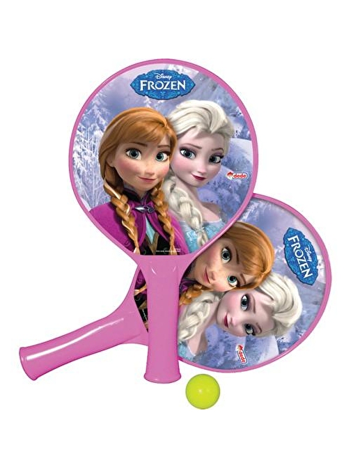 Frozen 03110 Park Bahçe İçin Plastik Oyuncak Raket Seti 7 - 9 Yaş