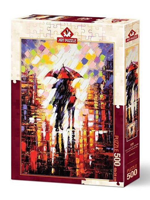 Art Puzzle 500 Parça Şemsiye Altındaki Aşk 5090