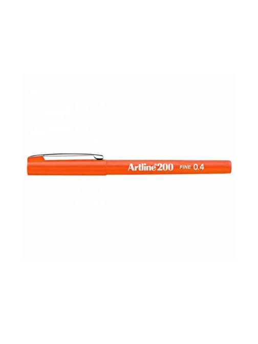 Artline Fineliner 0.4 Mm Turuncu Ek-200N