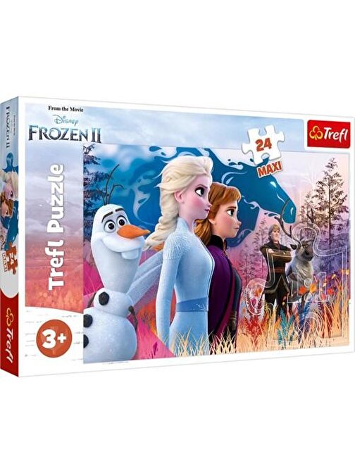 Trefl Puzzle 14298 Disney Frozen 2 Magical journey Çocuk Puzzle 24 Parça 3+ Yaş