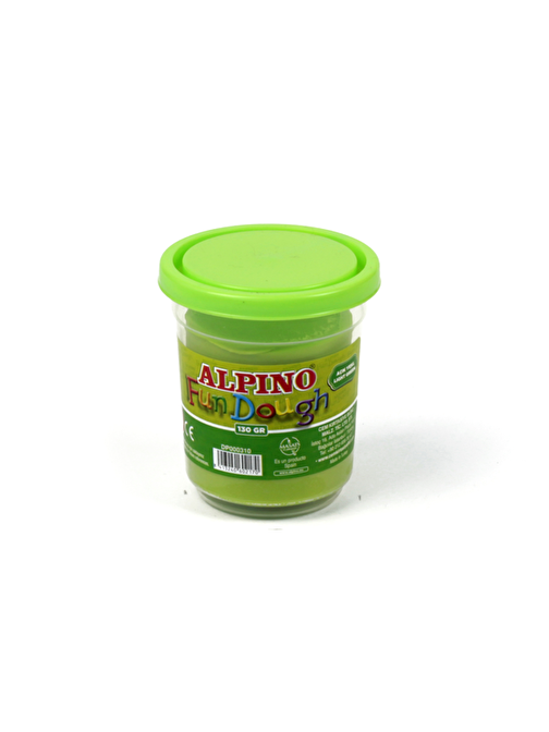 Alpino DP-000301 Doğal Tekli Oyun Hamuru 5 - 7 Yaş 130 gr Açık Yeşil