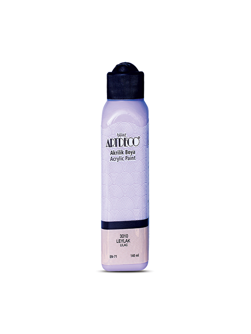 Artdeco Su Bazlı Akrilik Boya 140 Ml Şişe 1 Adet Leylak 070R-3010