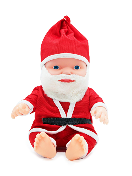 Global Toys Noel Baba Kostümlü Oyuncak Bebek