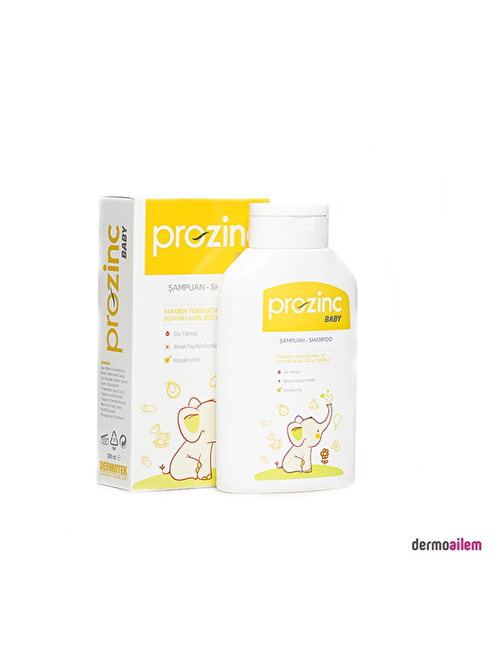 ProZinc Günlük Kullanım İçin Saç Ve Vücut Bebek Şampuanı 300 ml
