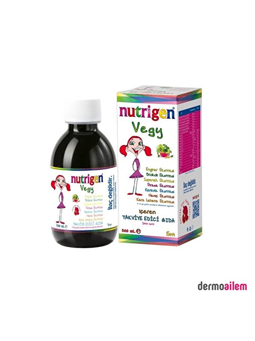 Nutrigen Vegy Şurup 200 Ml