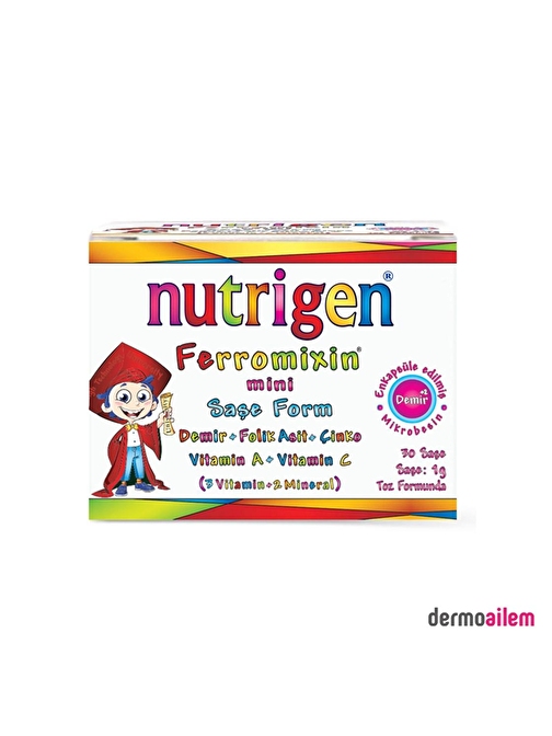 Nutrigen Ferromixin Mini Saşe Form 30 Saşe