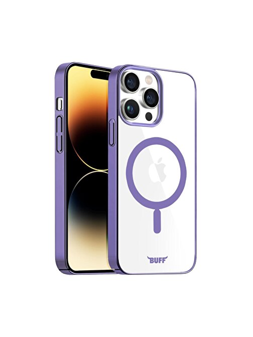 Buff iPhone 14 Pro Magsafe Slim Fit Case Purple