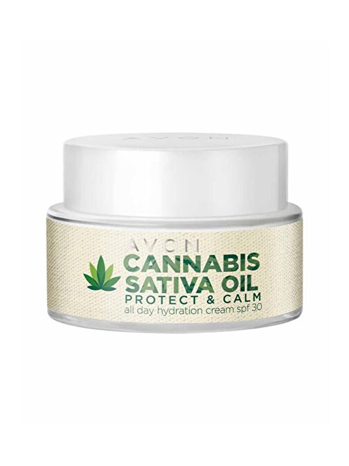 Avon Cannabis Sativa Oil Gündüz Kremi Spf30 50 ml