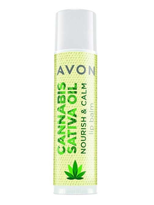 Avon Cannabis Sativa Yağı Aromalı Nemlendirici Renksiz Stick Dudak Bakımı