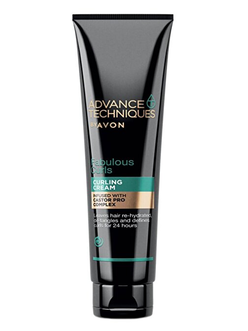 Avon Advance Techniques Durulanmayan Tüm Saç Tipleri İçin Bukle Şekillendirici Durulanmayan Sıvı Saç Kremi 150 ml