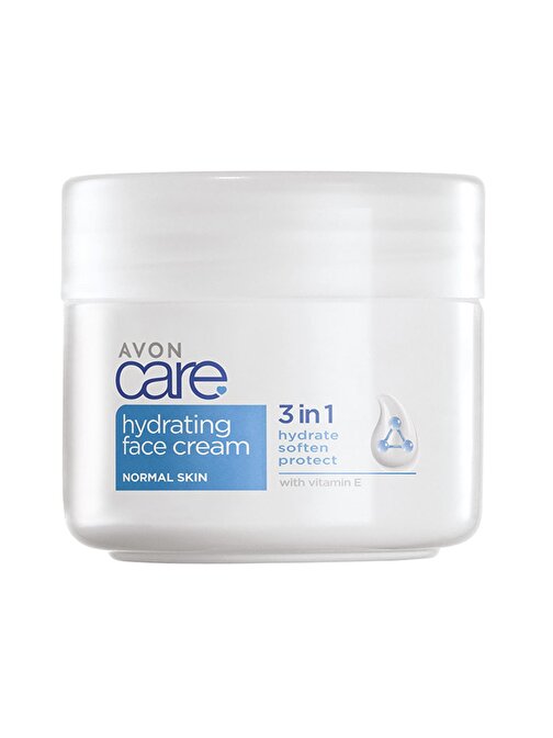 Avon Care 3 in 1  Hydrating E Vitaminli Normal Ciltler İçin Yüz Kremi 100 ml