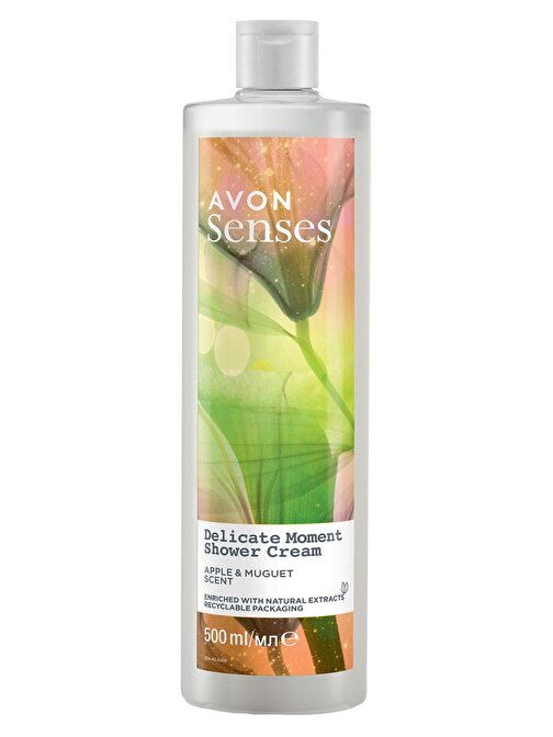 Avon Senses Delicate Moment Elma Ve Müge Kokulu Krem Duş Jeli 500 ml