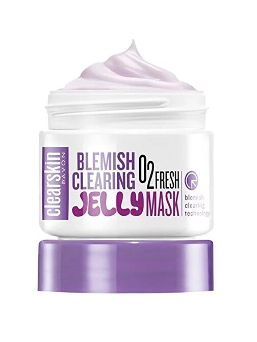 Avon Clearskin Blemish Clearing Tüm Cilt Tipleri Siyah Nokta Temizleyici Nemlendirici Arındırıcı Jel Maske 100 ml