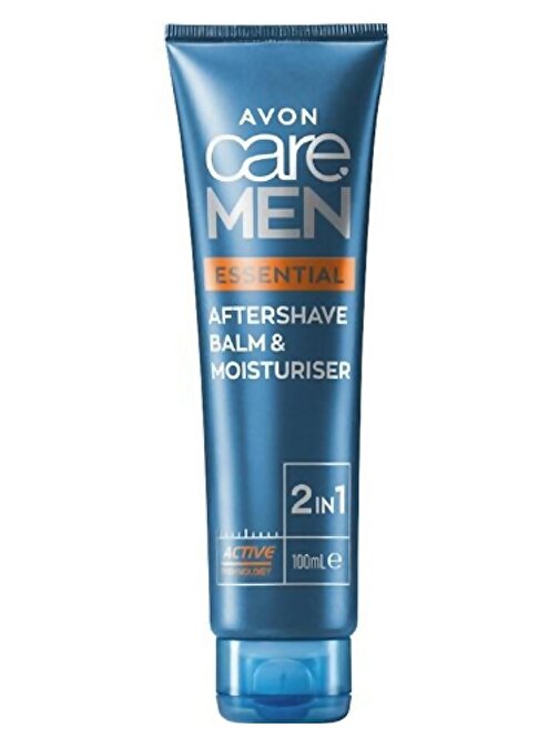Avon Care Men Essential 2 si 1 Arada Tıraş Sonrası Balmı ve Nemlendiricisi 100 Ml.