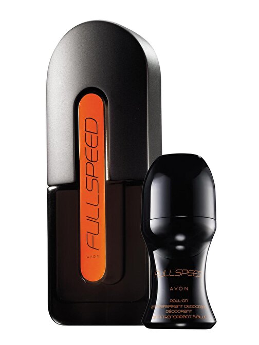 Avon Full Speed Erkek Parfüm Edt 75 ml. ve Full Speed Erkek Roll On 50 ml. 2'li Parfüm Setleri