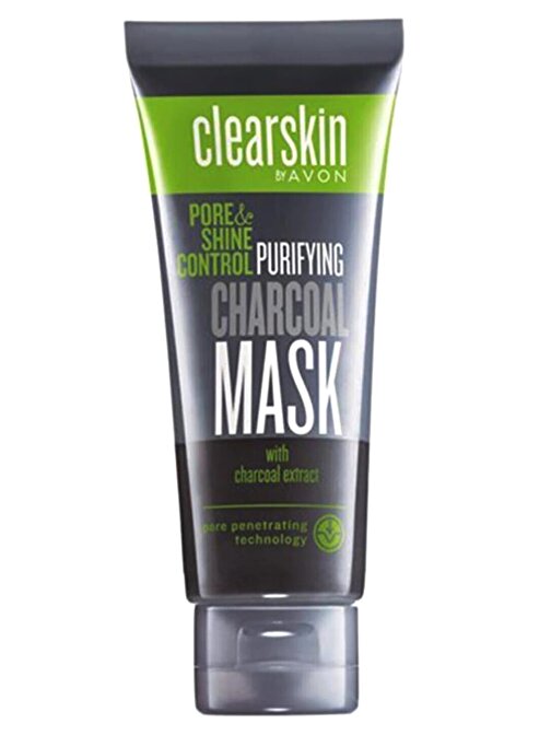 Avon Clearskin Pore Shine Tüm Cilt Tipleri Arındırıcıkömür Maske 75 ml