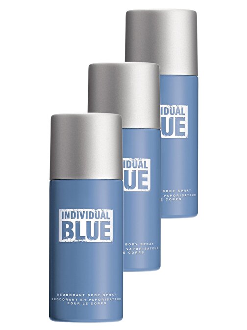 Avon Individual Blue Erkek Deodorant Üçlü Set