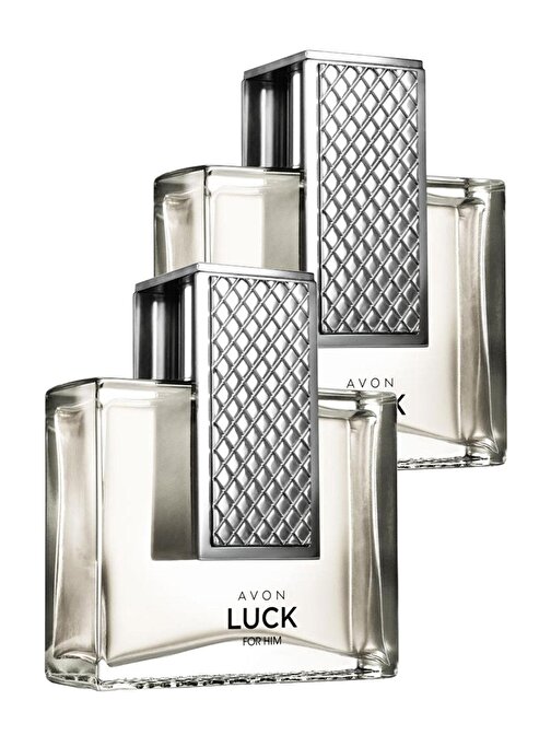 Avon Luck Erkek Parfüm Edt 75 Ml. İkili Set