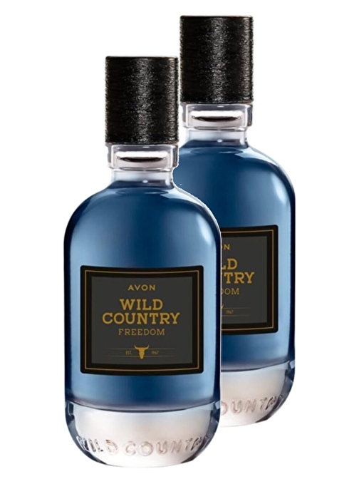 Avon Wild Country Freedom Erkek Parfüm Edt 75 Ml. İkili Set