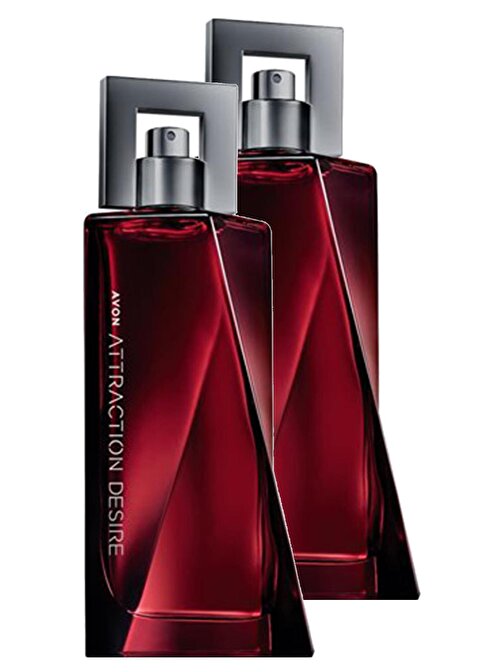 Avon Attraction Desire Erkek Parfüm Edt 75 Ml. İkili Set