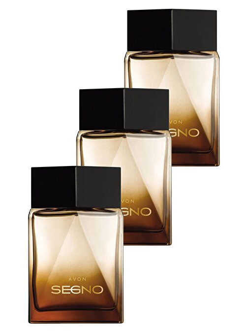 Avon Segno Erkek Parfüm Edp 75 Ml. Üçlü Set