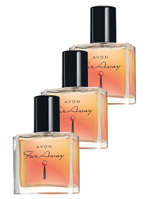 Avon Far Away Kadın Parfüm Edp 30 ml Üçlü Set