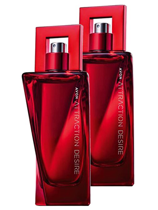 Avon Attraction Desire Kadın Parfüm Edp 50 ml İkili Set