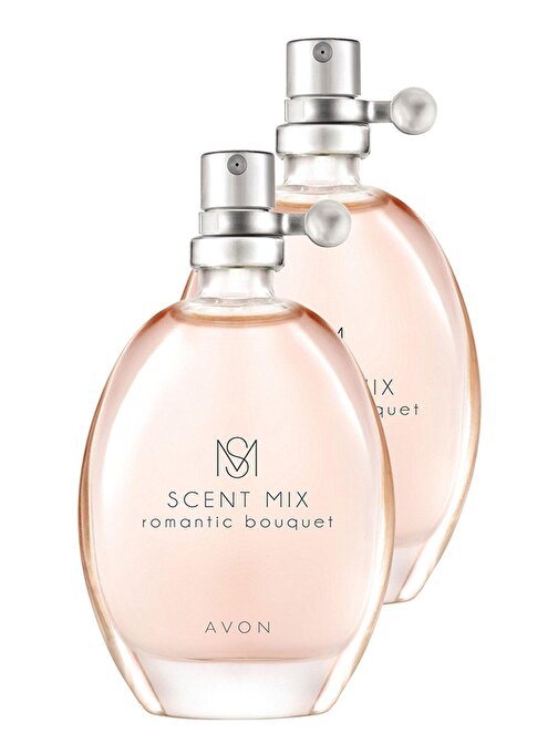 Avon Scent Mix Romantic Bouquet Kadın Parfüm 30 ml İkili Set