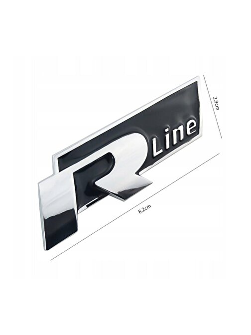 Space R-Line Yapıştırmalı Logo-Siyah / Yacı147